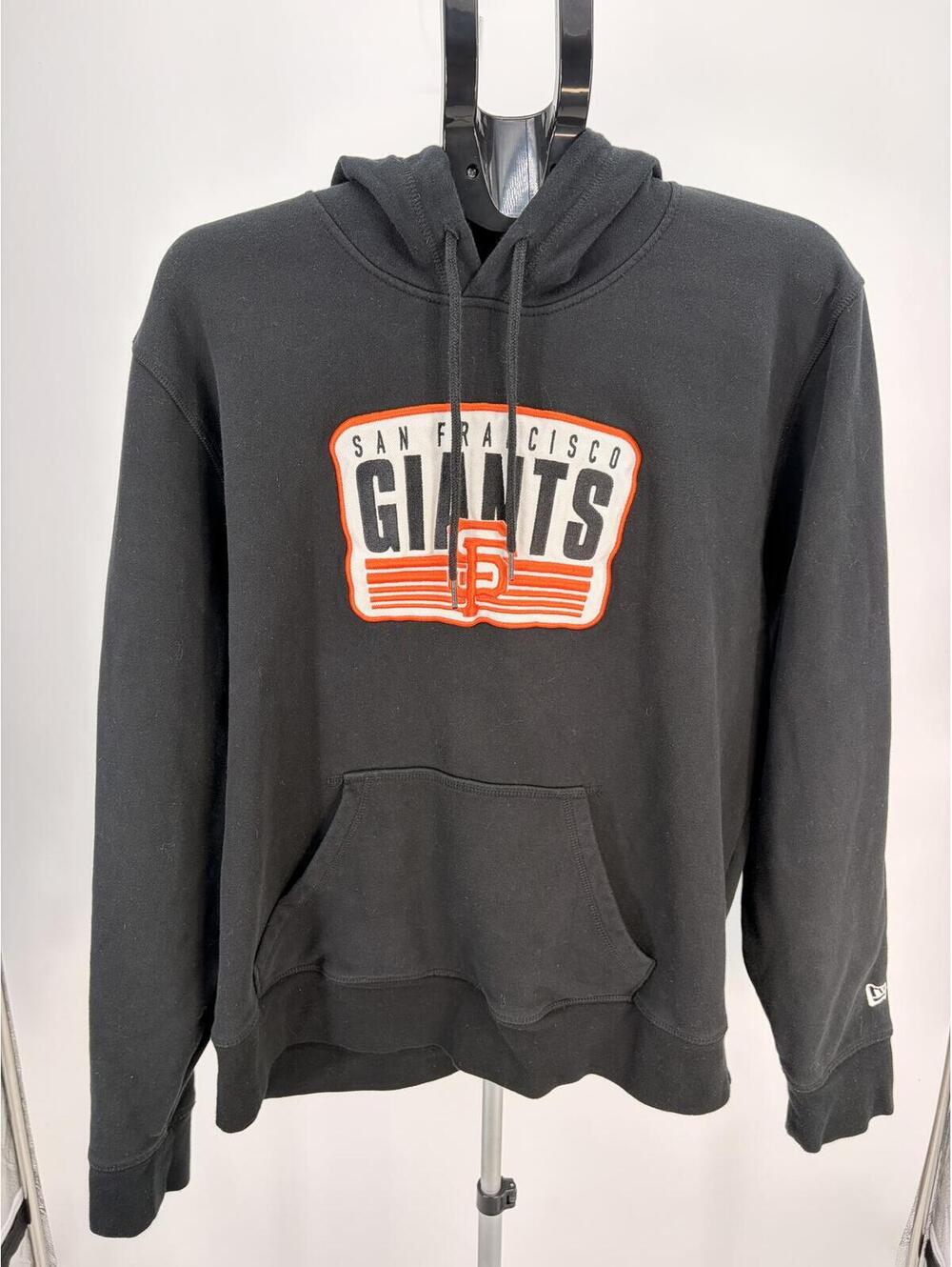 New Era San Francisco Giants Hoodie XL Black Heavyweight Casual